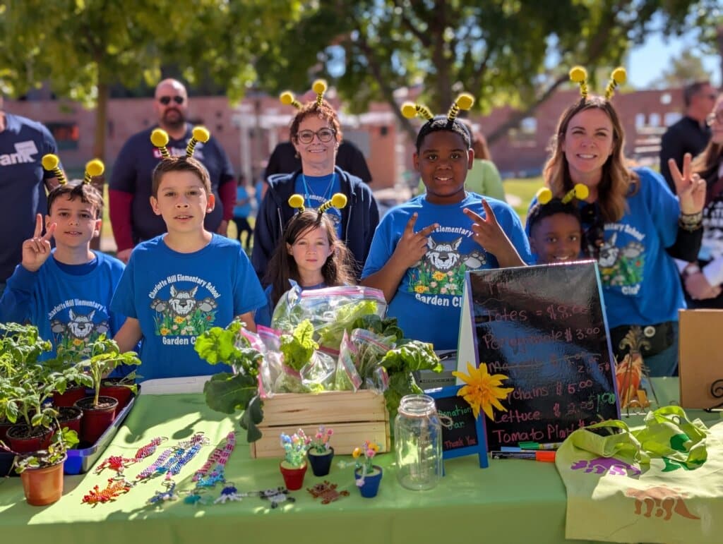 Las Vegas Nonprofit Green Our Planet at their largest school farmers market event