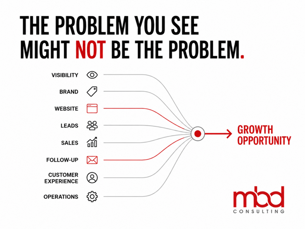 MBD Consulting business growth assessment map